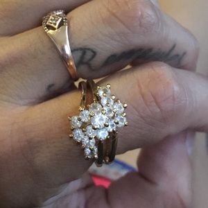 Vintage 1950’s Cocktail Ring, Beautiful!